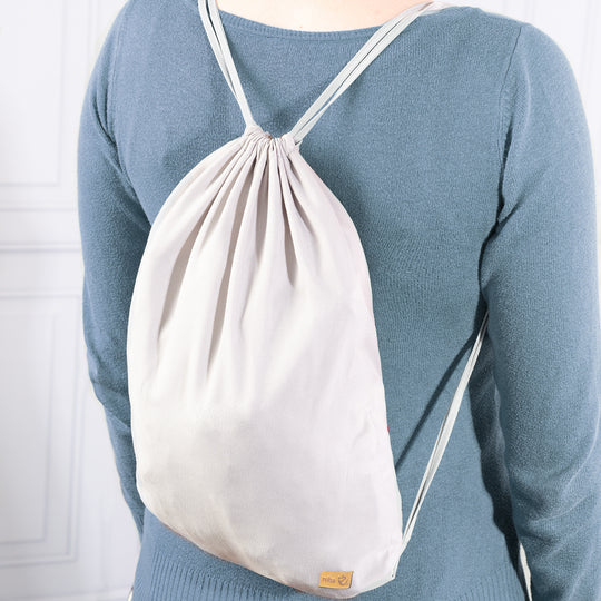 Protection de caddie 'roba Style' pour bébé + Sac à dos de transport - Gris clair