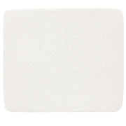 Organic Fitted Cover for Changing Pads 75x85 cm 'Seashells Oyster' - White