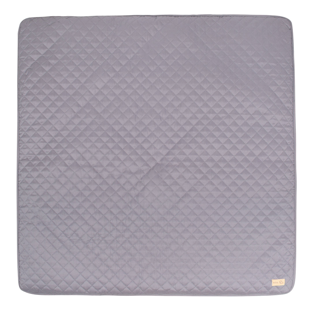 Copertina per neonati 'roba Style' - 100 x 100 cm - Tappeto da gioco trapuntato - Antracite