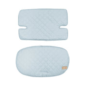 Seat reducer 'roba Style', light blue, 2-part seat cushion / insert for high stair chairs