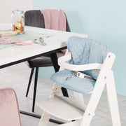 Sitzverkleinerer 'roba Style', hellblau, 2-tlg Sitzkissen/ Einlage für Treppenhochstühle