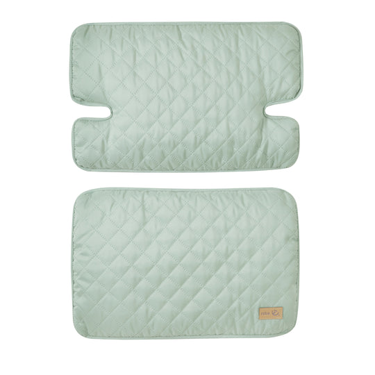 Sitzverkleinerer 2-teilig 'roba Style' - Zubehör für Hochstuhl 'Nature Up' - Frosty green