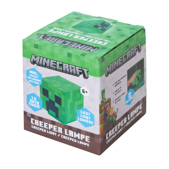 Lampe LED 'Minecraft' - Creeper - batterie rechargeable