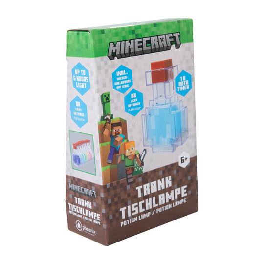 Lampe potion LED 'Minecraft' - batterie rechargeable