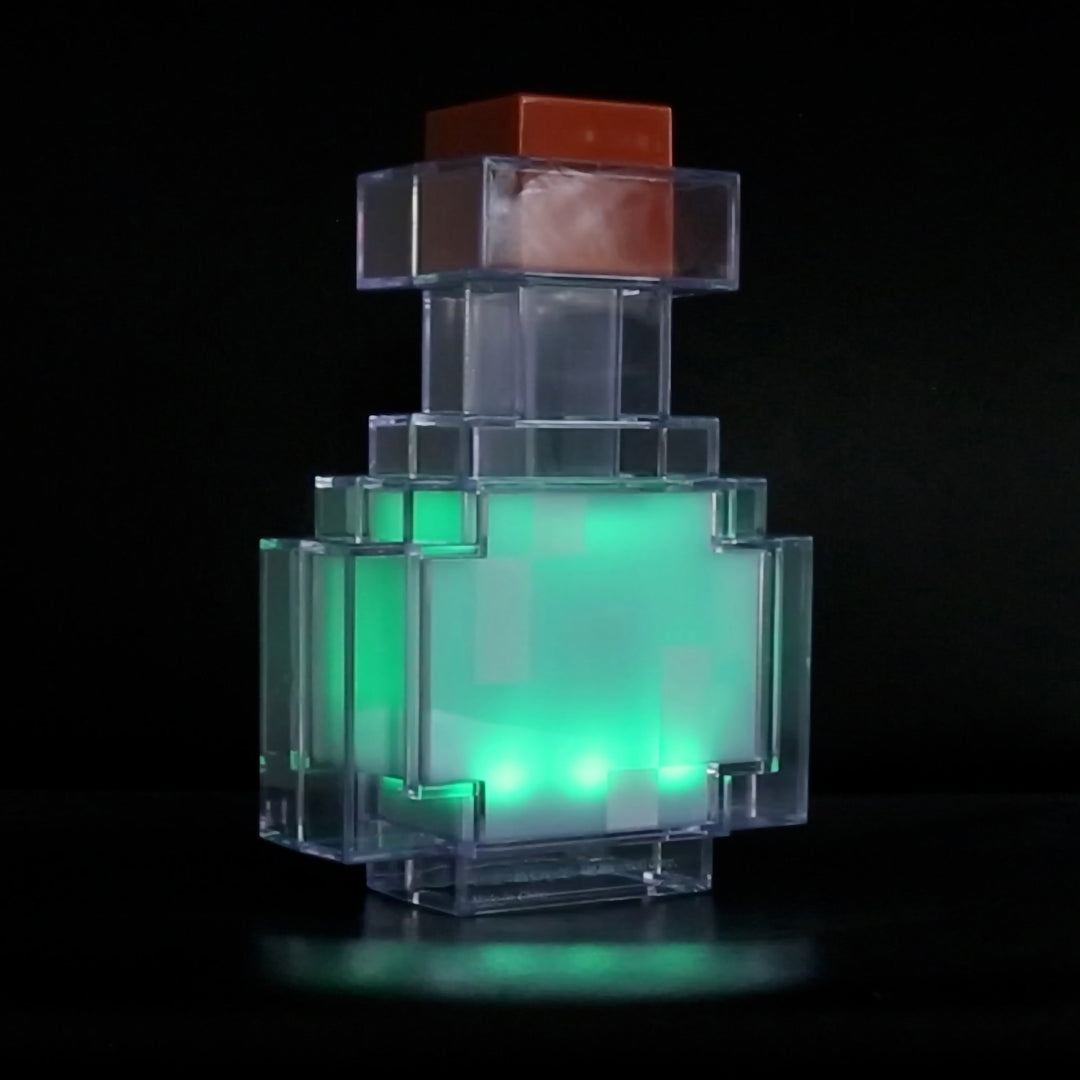 Lampe potion LED 'Minecraft' - batterie rechargeable