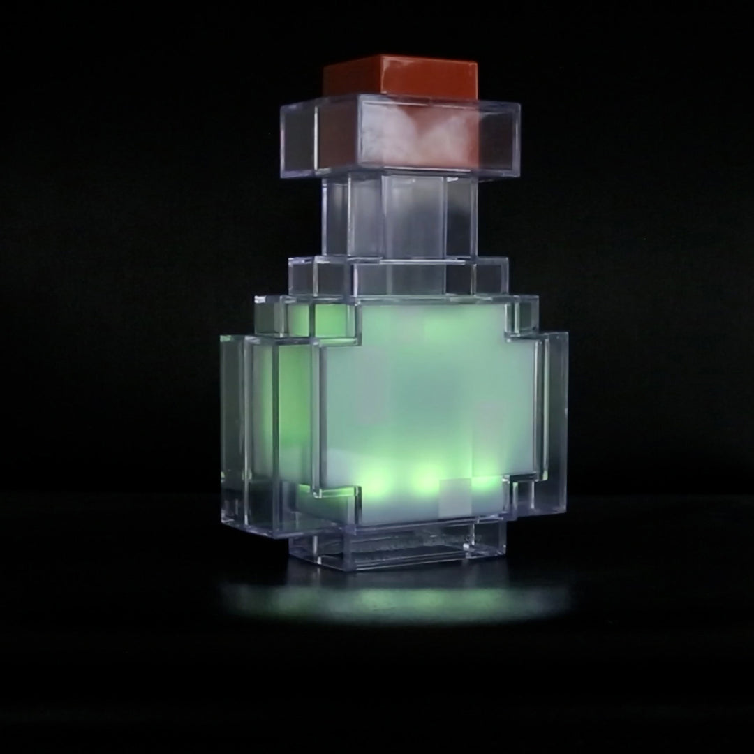 Lampe potion LED 'Minecraft' - batterie rechargeable