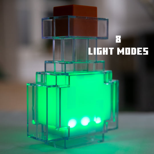 Lampe potion LED 'Minecraft' - batterie rechargeable