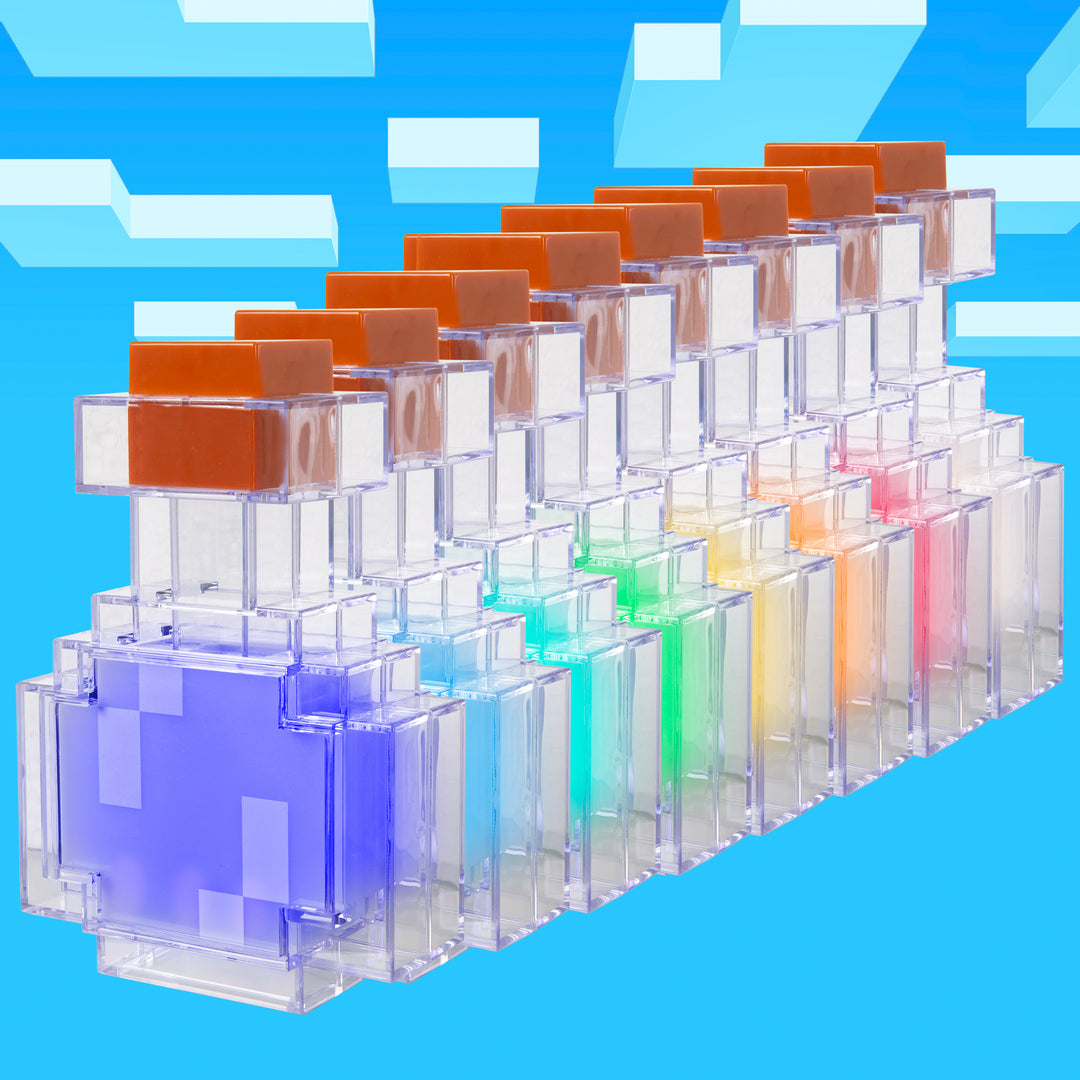 Lampe potion LED 'Minecraft' - batterie rechargeable