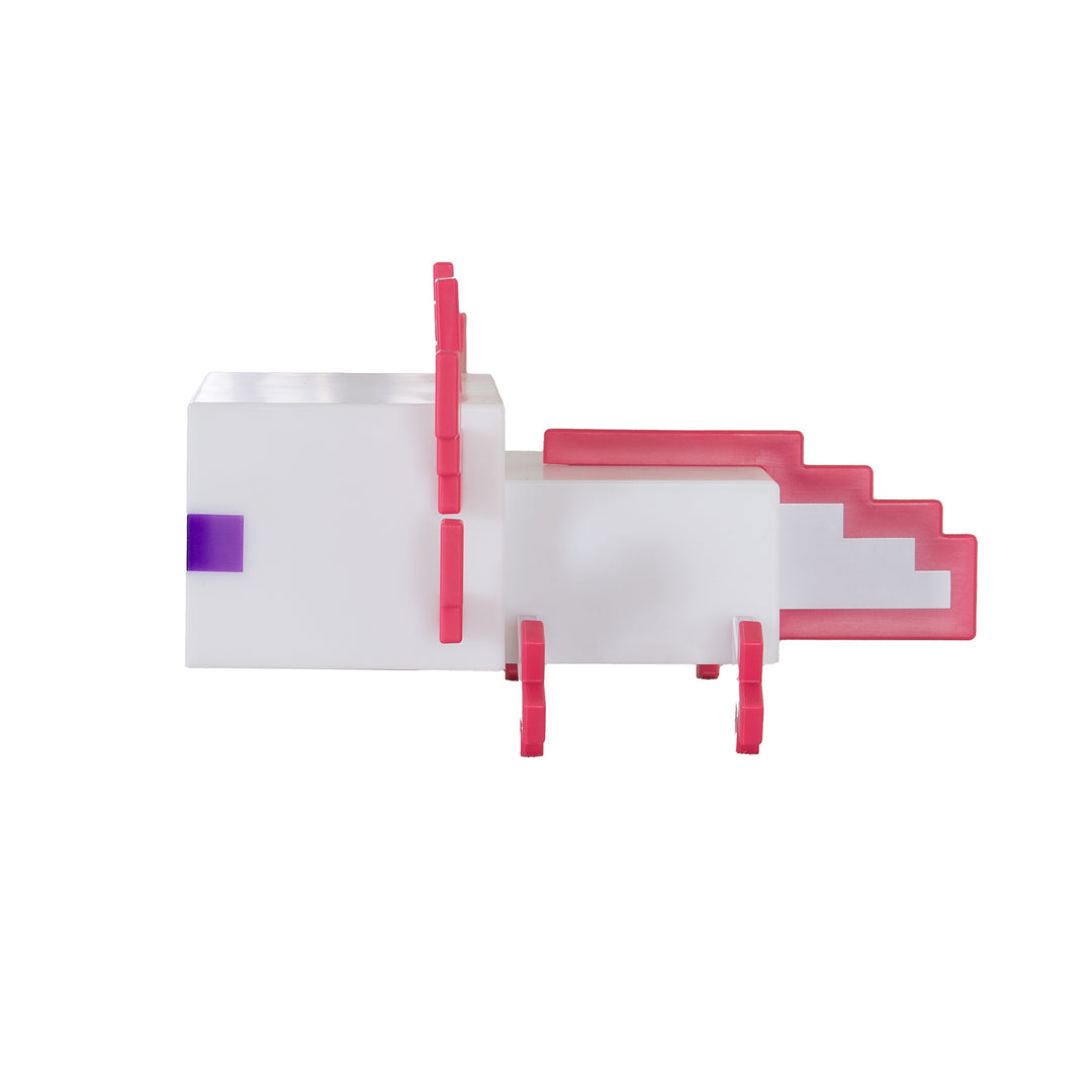 LED Table Lamp 'Minecraft' - Axolotl - Rechargeable Battery