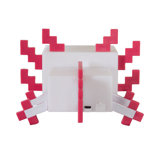 LED Table Lamp 'Minecraft' - Axolotl - Rechargeable Battery