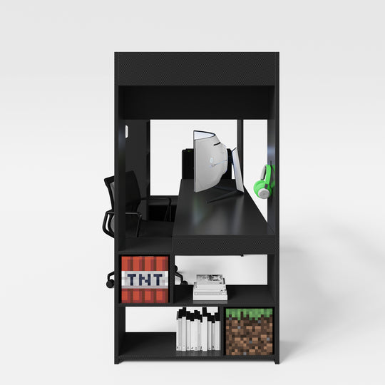 Lit mezzanine 'Minecraft' - lit de jeu 90 x 200 cm