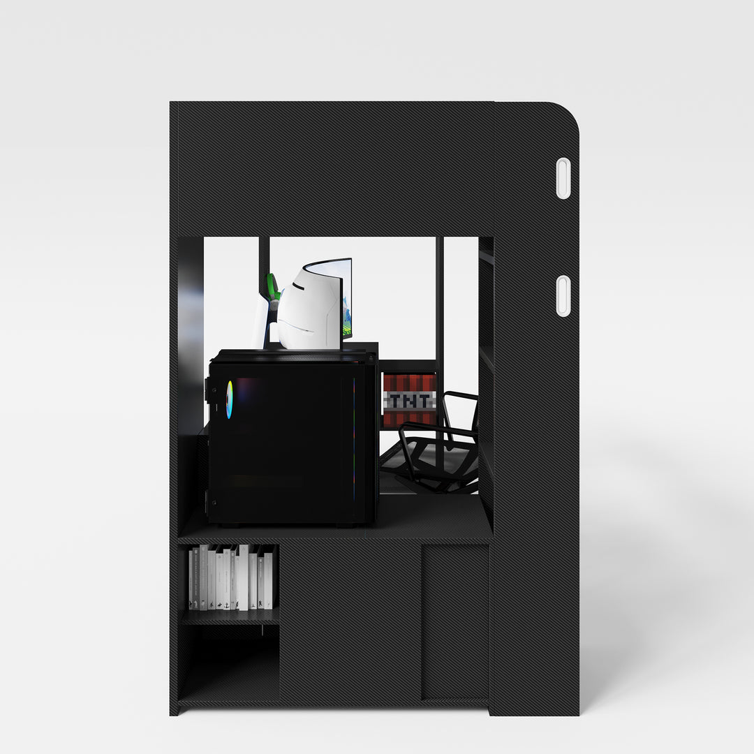 Lit mezzanine 'Minecraft' - lit de jeu 90 x 200 cm