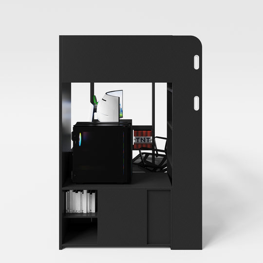 Lit mezzanine 'Minecraft' - lit de jeu 90 x 200 cm