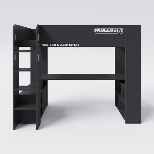 Lit mezzanine 'Minecraft' - lit de jeu 90 x 200 cm