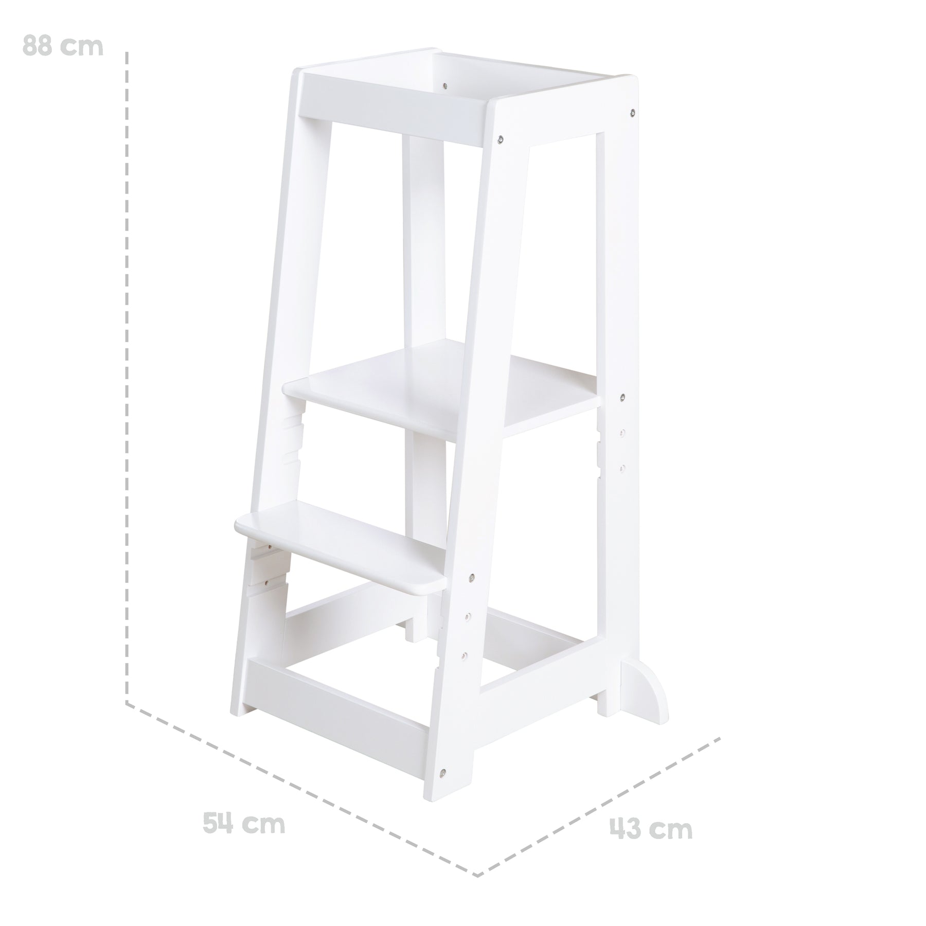 Torre Di Apprendimento Montessori Hauck - In Legno Di Faggio Regolabile - Per Bambini Da 1 Anno - Foto 5