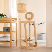 Torre de aprendizaje de bambú - Escalón para niños - Certificado FSC - Soporta hasta 80 kg