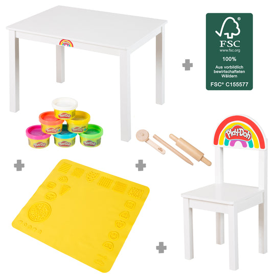 roba x Play-Doh Grupo de asientos para niños con accesorios