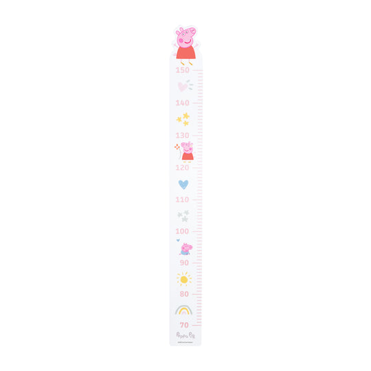 Height Chart Paw Patrol - Scale from 70 cm to 150 cm for Kids - White / Blue Wood