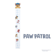 Medidor de Crecimiento 'Paw Patrol' - Escala de 70 cm a 150 cm para Niños - Madera Blanca / Azul