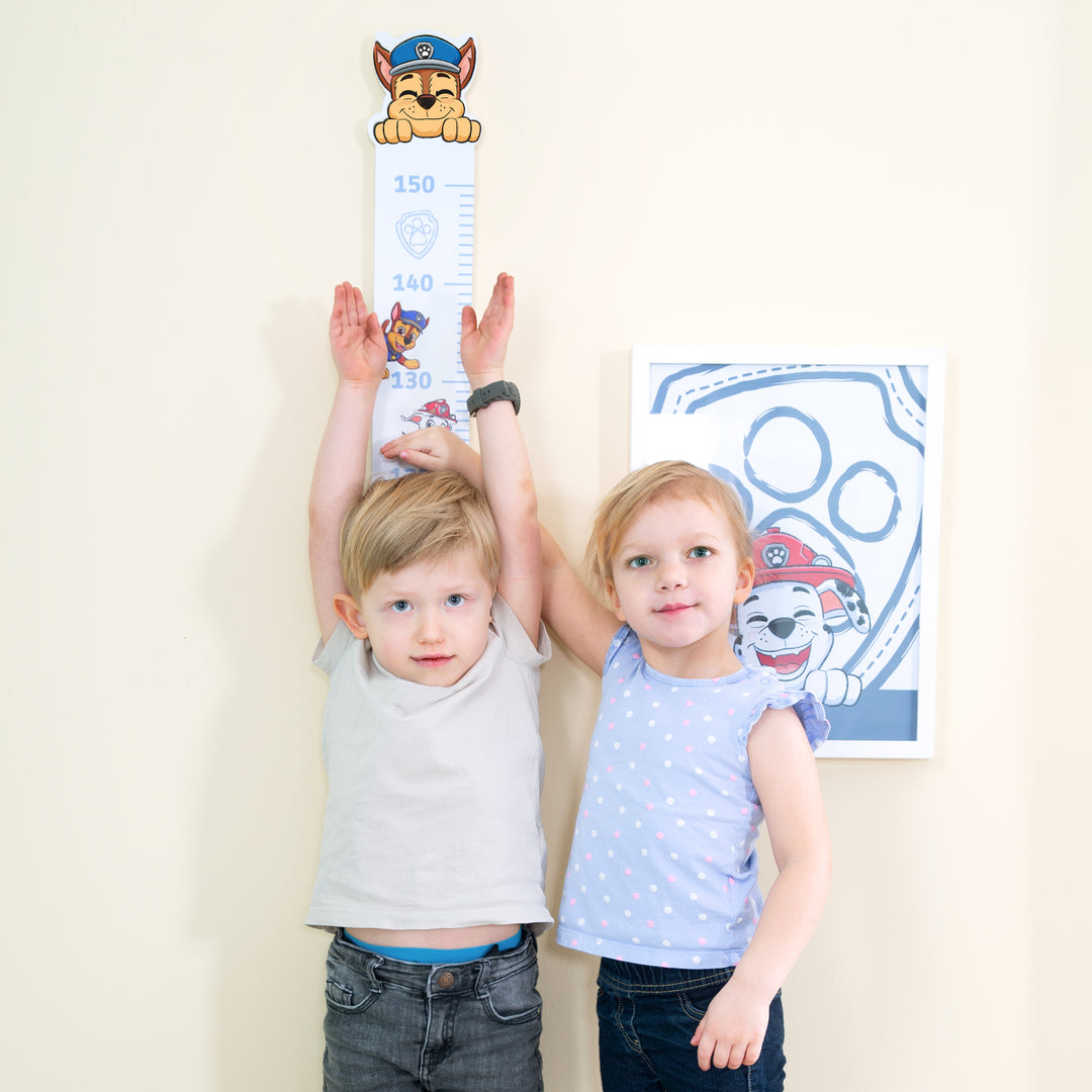 Play Shelf 'Paw Patrol' with 5 Fabric Boxes - Storage Shelf Made of Wood