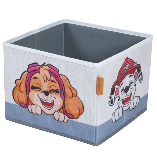Banco plegable 'Paw Patrol' + Cajas de lona - Convertible en escritorio escolar