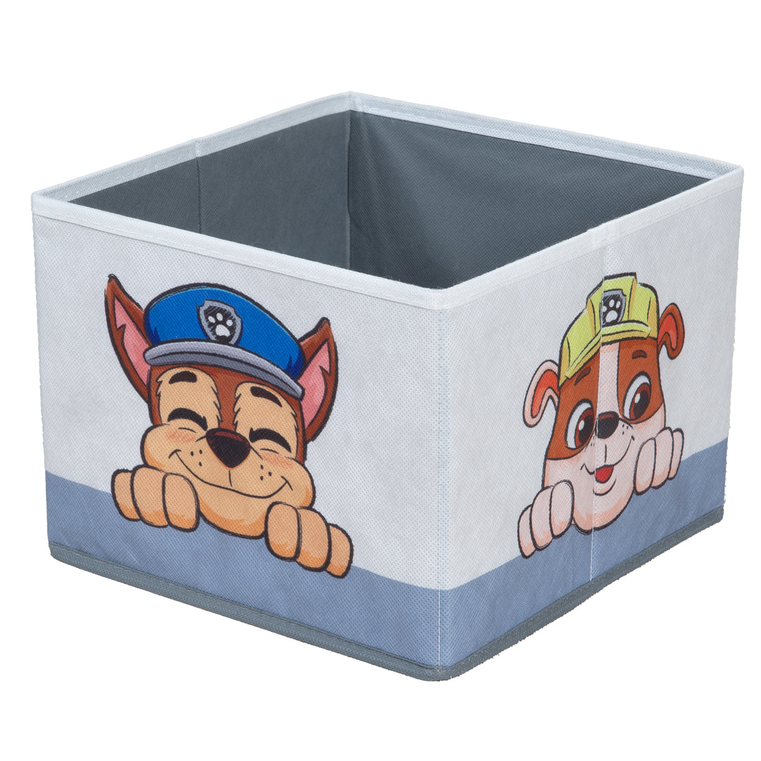 Banco plegable 'Paw Patrol' + Cajas de lona - Convertible en escritorio escolar
