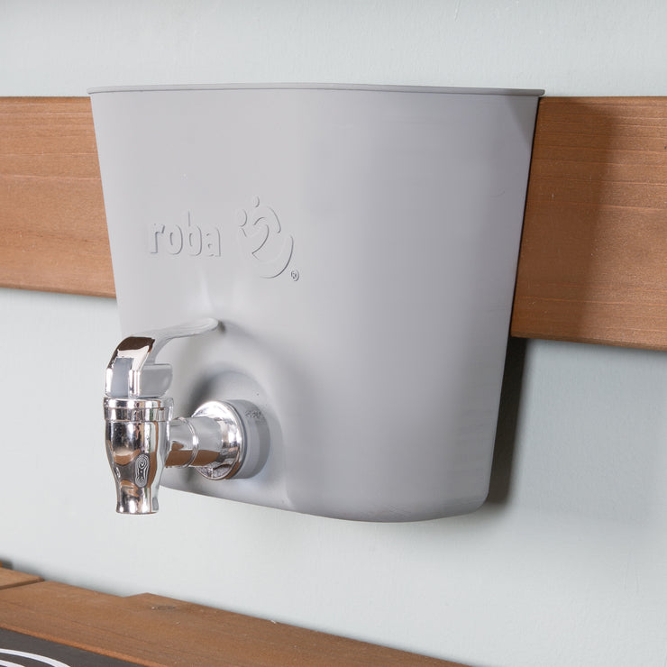Cuisine Matsch pour suspendre y compris les accessoires - FSC-Wood certifié - Couleurs de teck