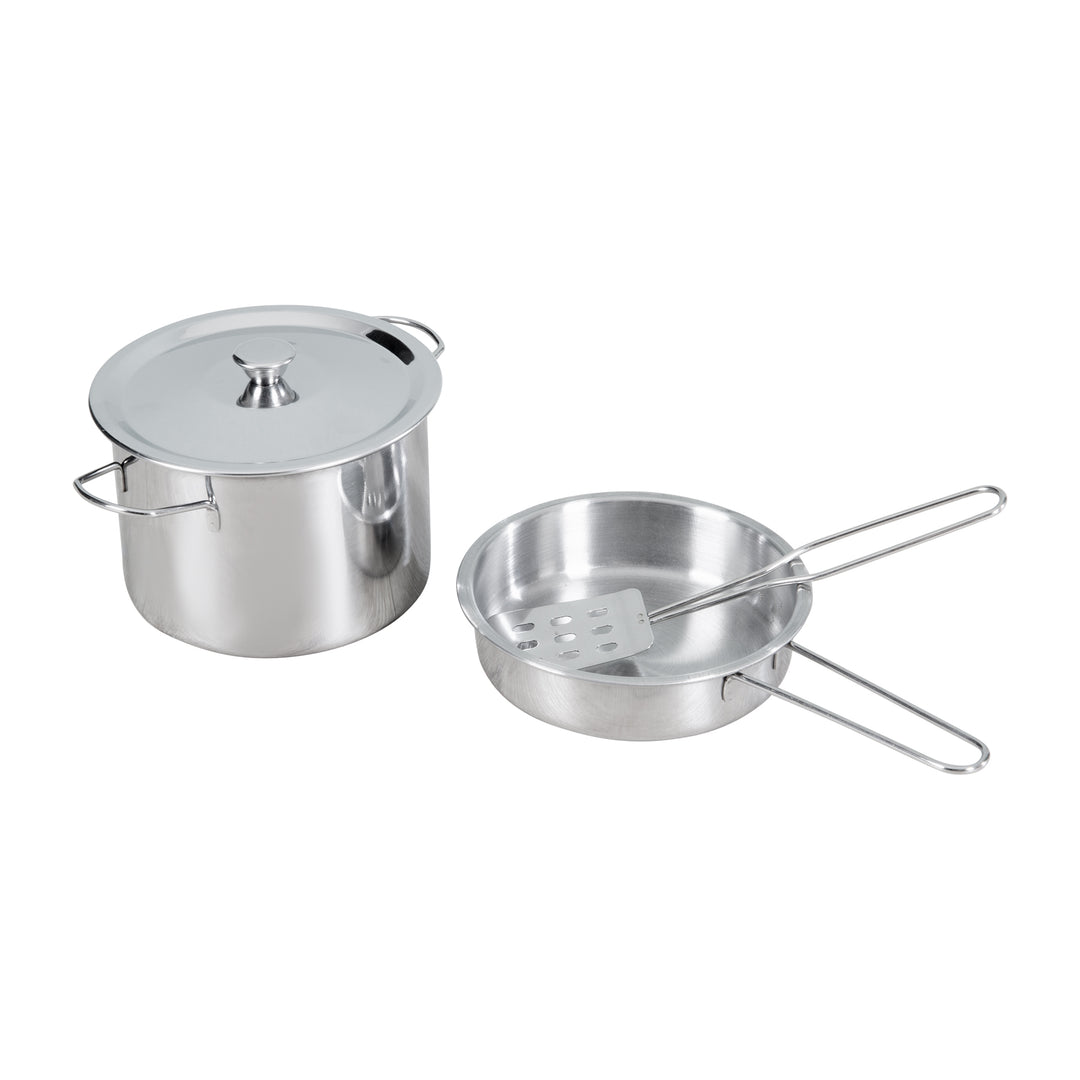Cucina da gioco e da fango per esterni in stile casa - Legno certificato FSC - Smaltato grigio