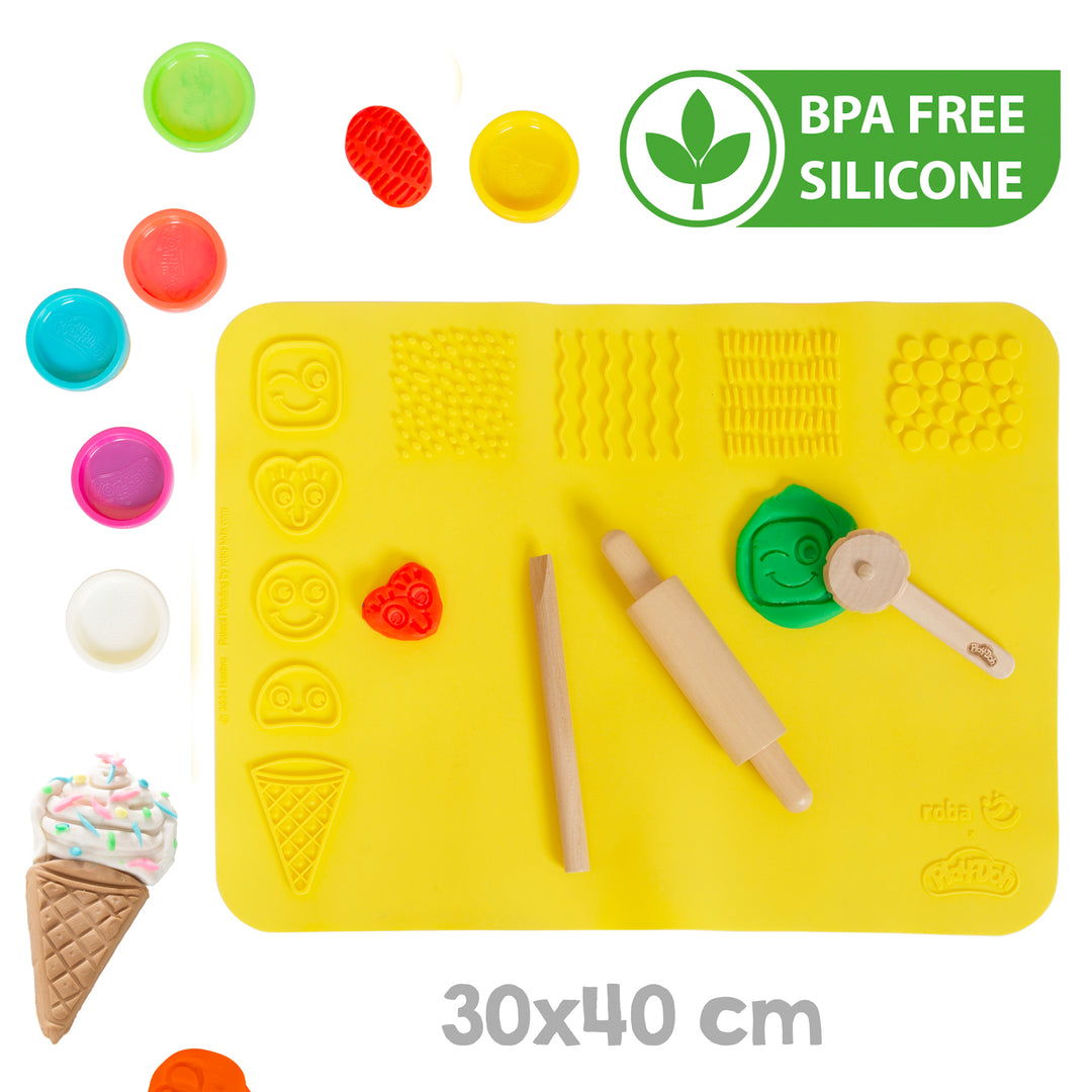 roba x Play-Doh Mud Kitchen for Children, incl. Accessories