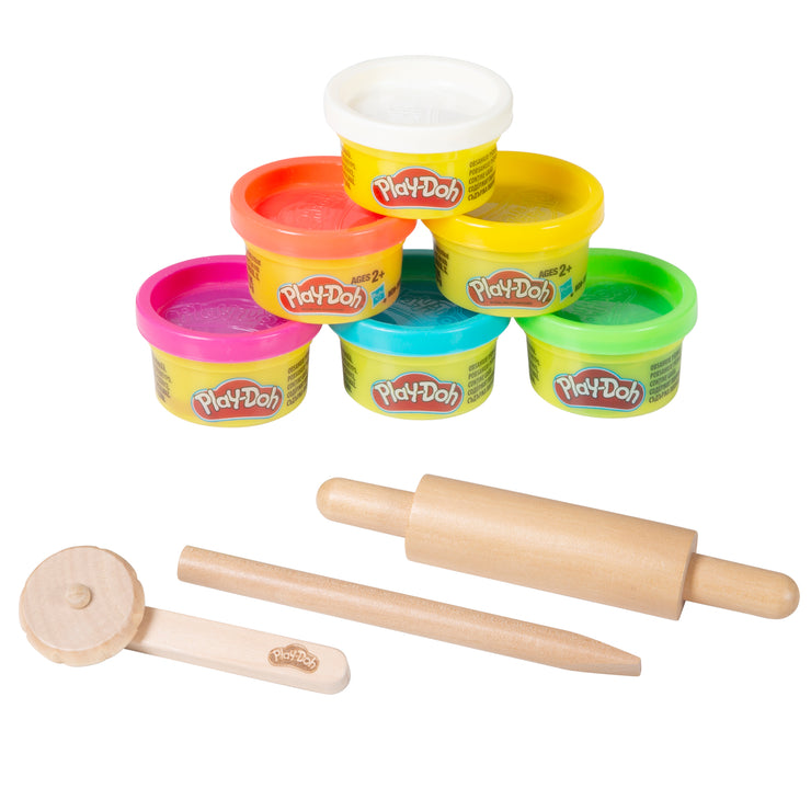 roba x Play-Doh Matschküche für Kinder inkl. Zubehör zum Kneten