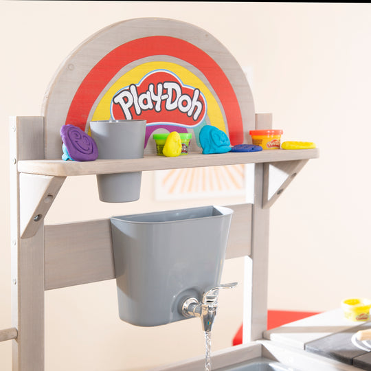 roba x Play-Doh Mud Kitchen for Children, incl. Accessories
