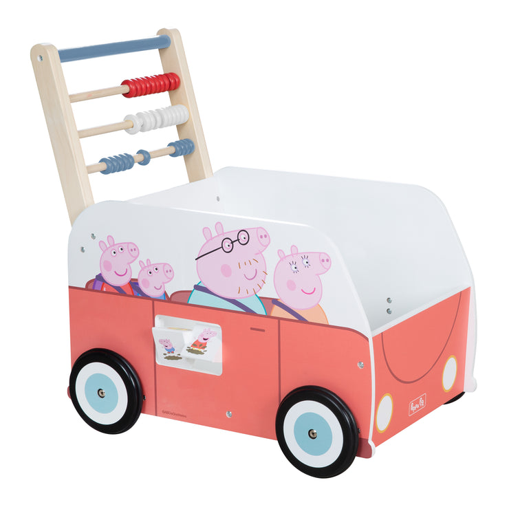 Bully-Schiebebus 'Peppa Pig' - Lauflernwagen mit Motiv der Serie