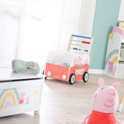 Bus pousseur Bully 'Peppa Pig' - Chariot de marche avec motif de la série