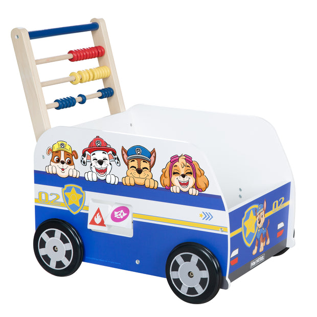 Bully-Schiebebus 'Paw Patrol' - Lauflernwagen mit Hunde Motiv der Serie