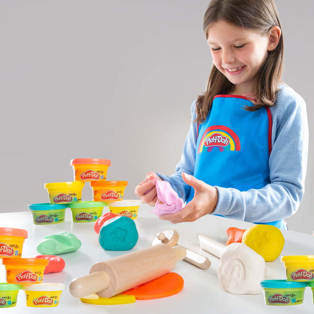 roba x Play-Doh Negozio per Bambini con 12 Barattoli di Pasta Modellabile e Accessori