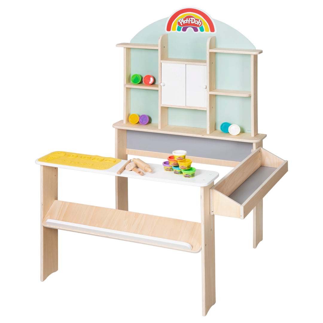roba x Play-Doh Negozio per Bambini con 12 Barattoli di Pasta Modellabile e Accessori