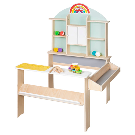 roba x Play-Doh Negozio per Bambini con 12 Barattoli di Pasta Modellabile e Accessori