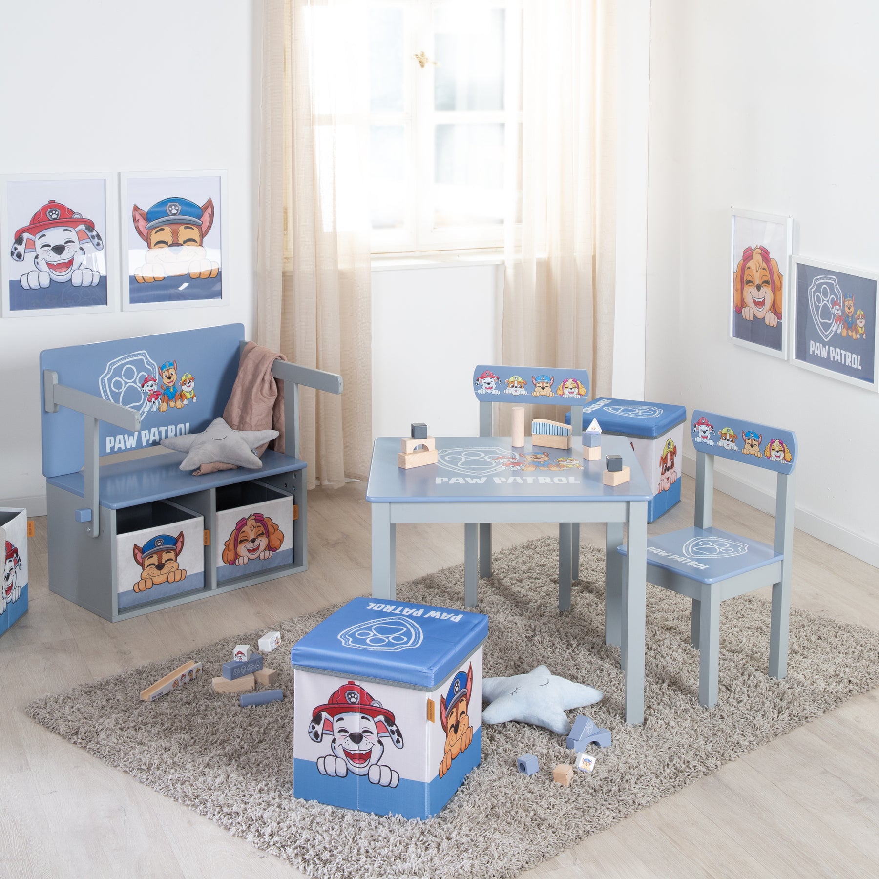 Paw Patrol Children's Seating Group Children's Chair Table