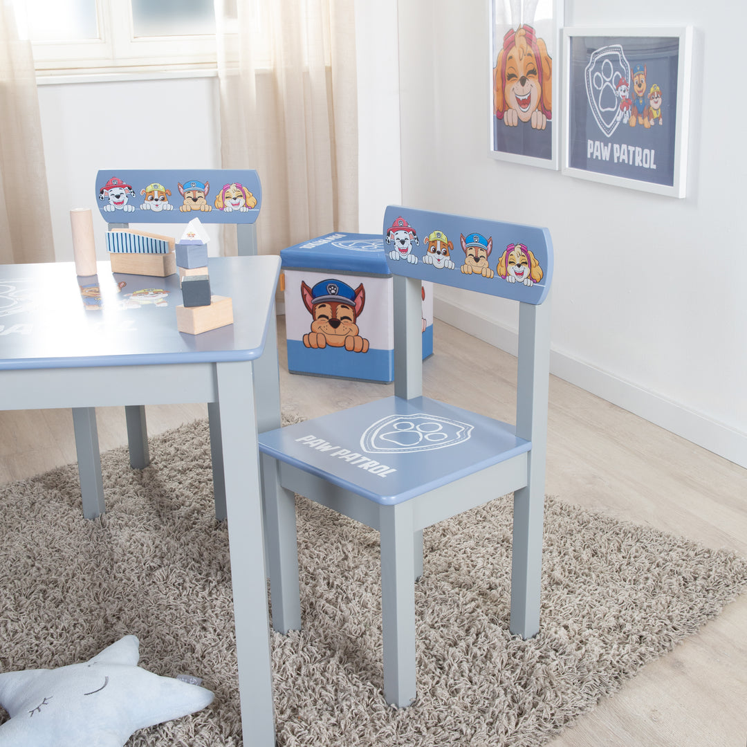 Paw patrol childrens table and chairs outlet