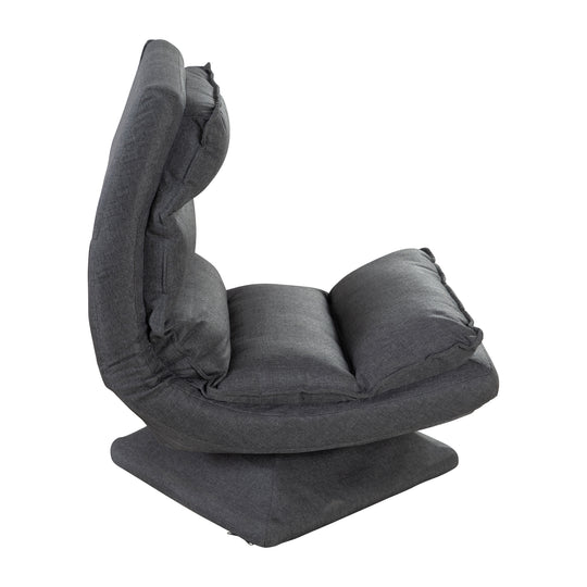 Fauteuil de jeu rembourré 'Minecraft' avec fonction pivotante - réglable - anthracite