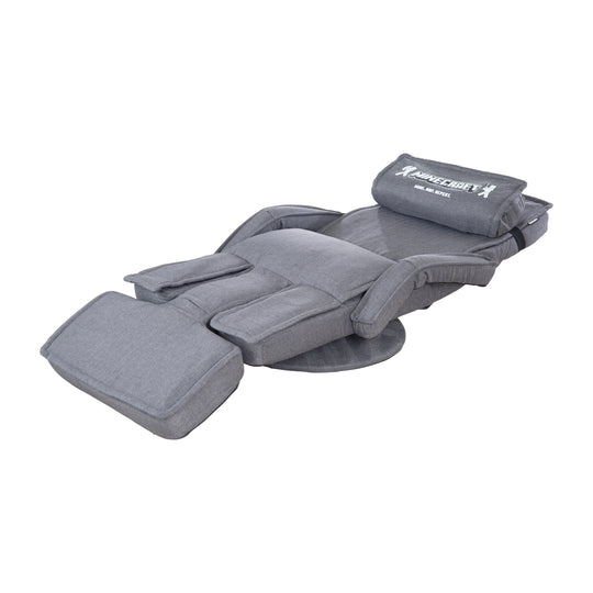 Fauteuil de jeu 'Minecraft' avec accoudoirs, repose-jambes et appui-tête - avec support clavier