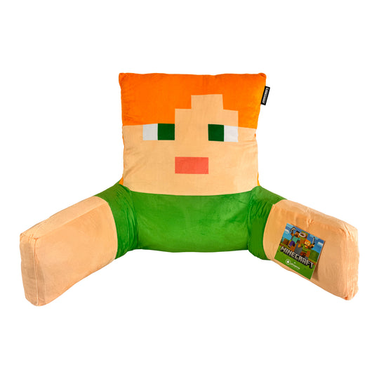 Coussin de lecture et de relaxation 'Minecraft' - Alex - Tissu en velours