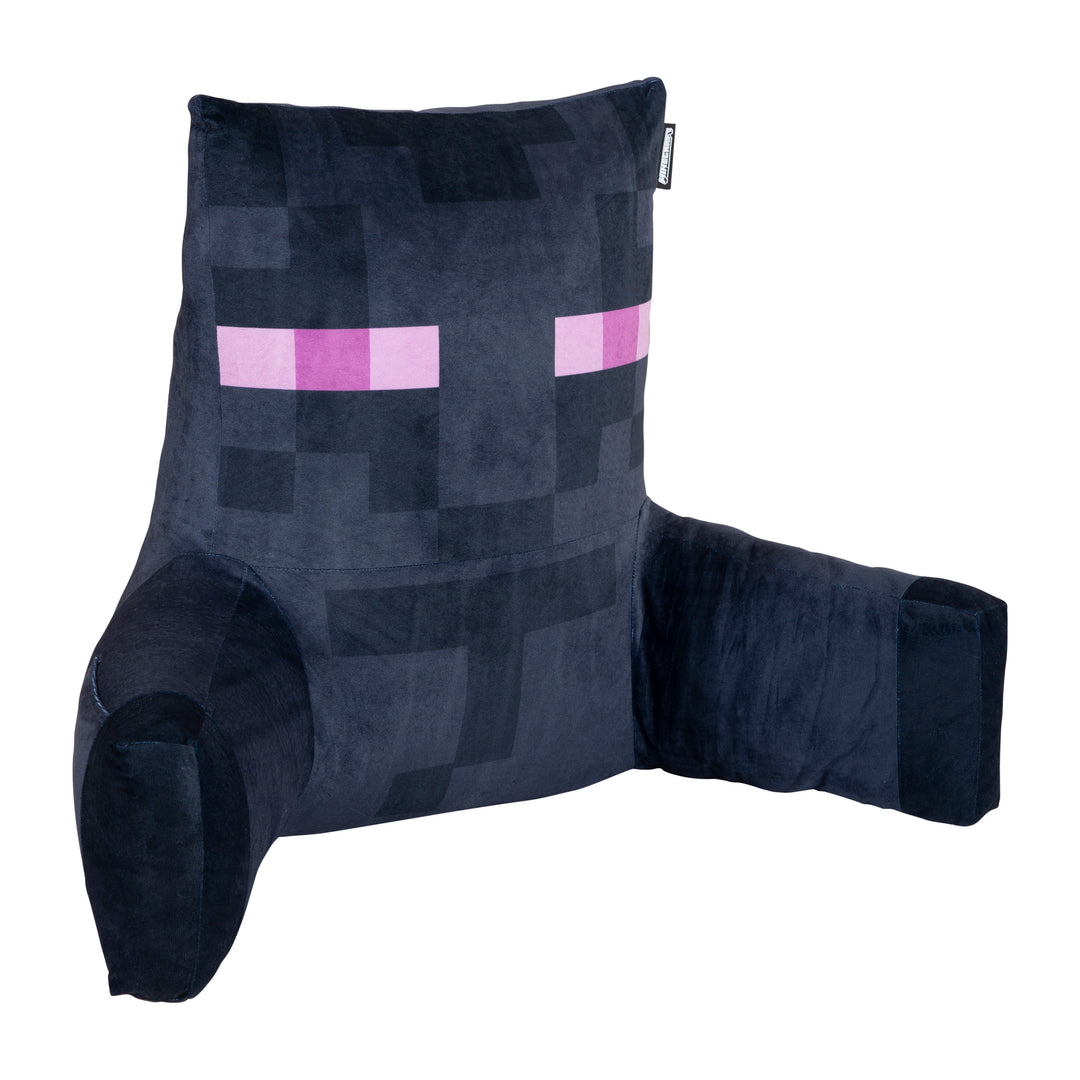 Coussin de lecture et de relaxation 'Minecraft' - Enderman - Tissu en velours
