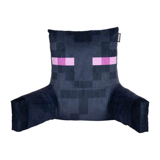 Coussin de lecture et de relaxation 'Minecraft' - Enderman - Tissu en velours