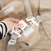 Treppenhochstuhl 'Born Up' Set 2in1, 'Greyish gesteppt', Hochstuhl mit Liegefunktion