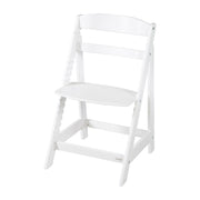 High chair 'Born Up' Set 2in1 in white, incl. newborn top 'Greyish quilted'