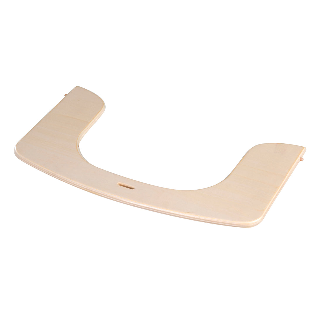 Trona combinada 'Sit Up Flex', ajustable hasta la silla juvenil, madera natural