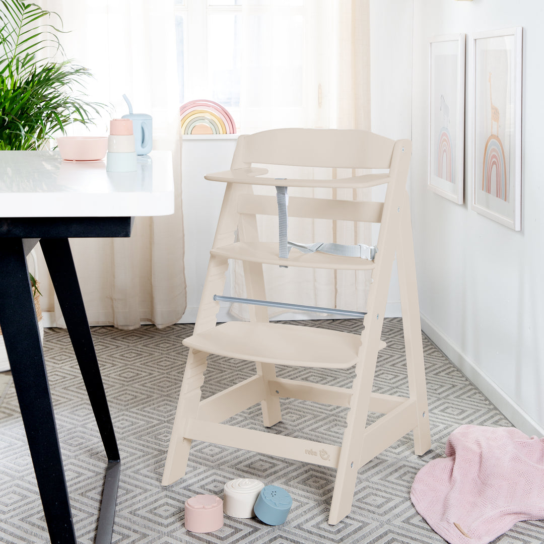 Treppenhochstuhl 'Sit Up Flex' - Mitwachsend bis zum Jugendstuhl - Cashmere / Beige
