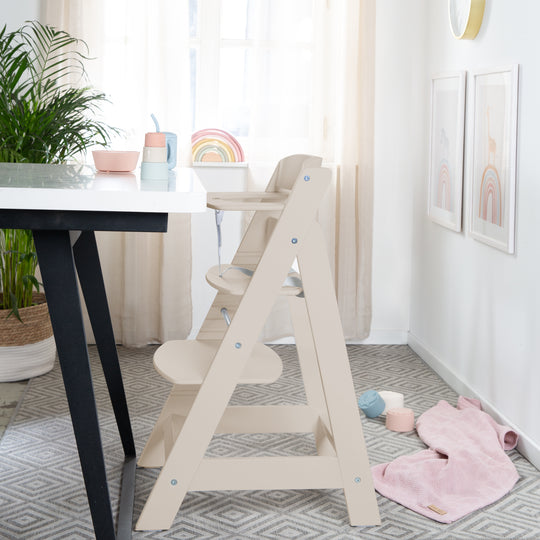 Treppenhochstuhl 'Sit Up Flex' - Mitwachsend bis zum Jugendstuhl - Cashmere / Beige