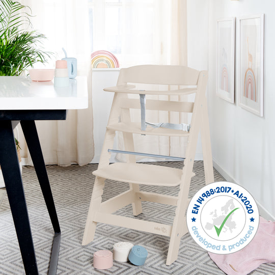 Treppenhochstuhl 'Sit Up Flex' - Mitwachsend bis zum Jugendstuhl - Cashmere / Beige